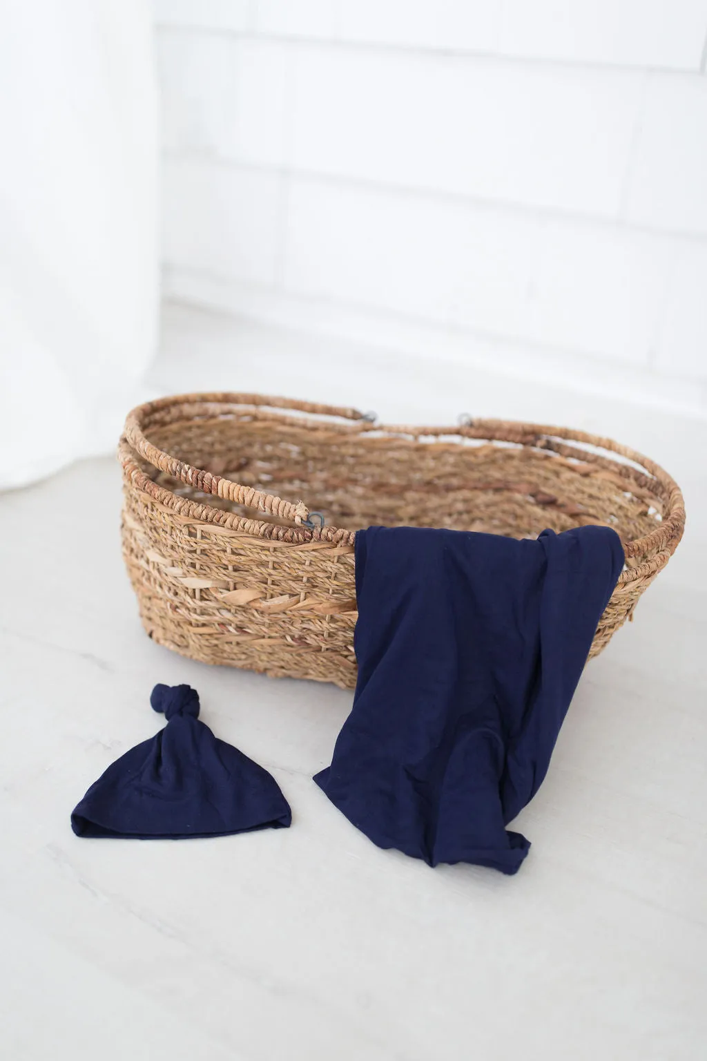 Stroller Society Swaddle Blanket Set - Navy