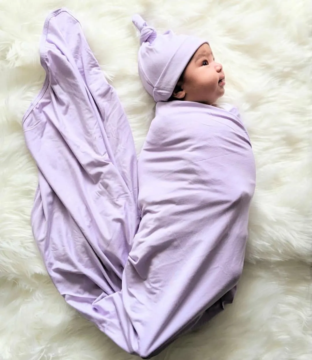 Stroller Society Swaddle Blanket Set - Purple