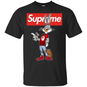 Supreme Rabbit Money Men Cotton T-Shirt