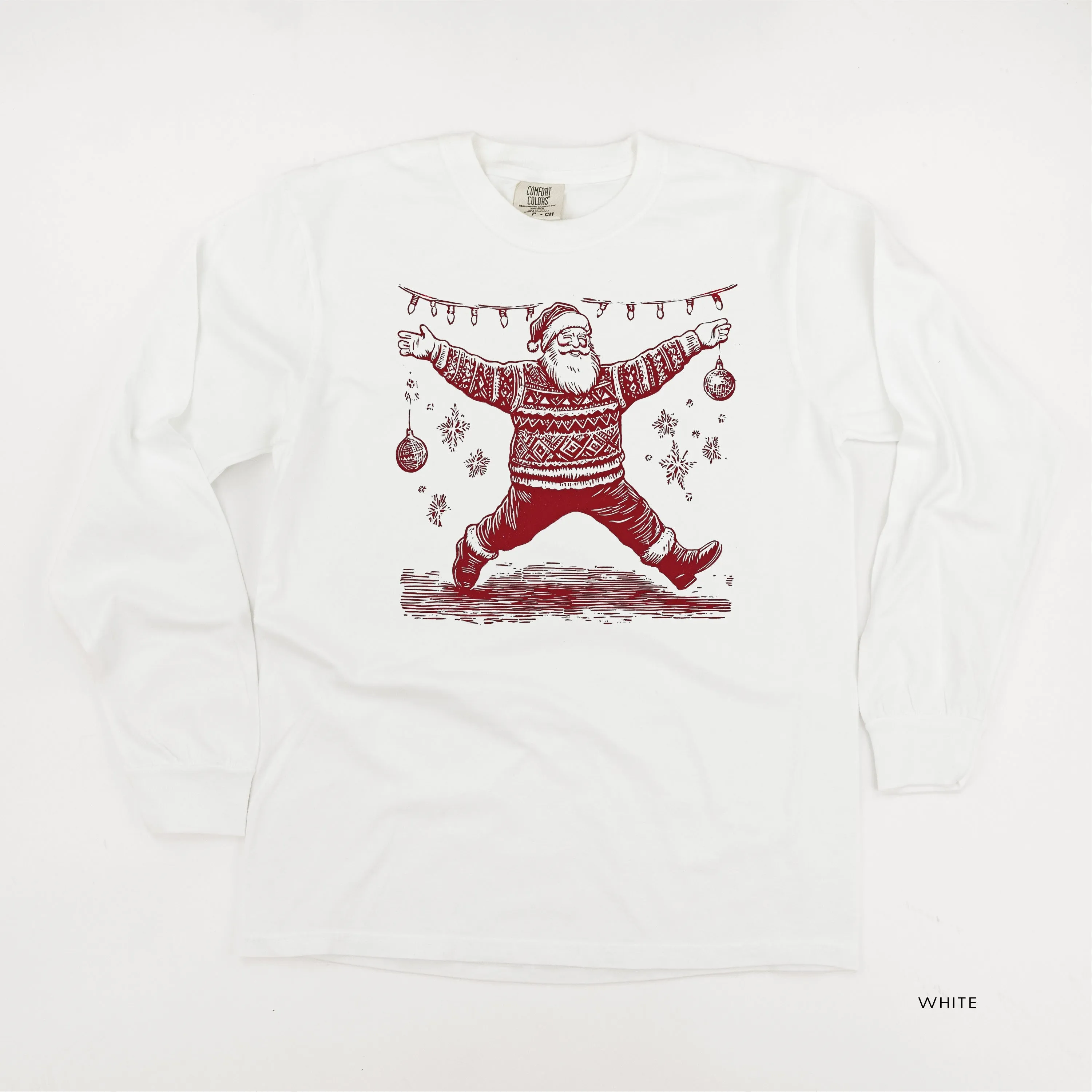 Sweater Santa - LONG SLEEVE Comfort Colors Tee