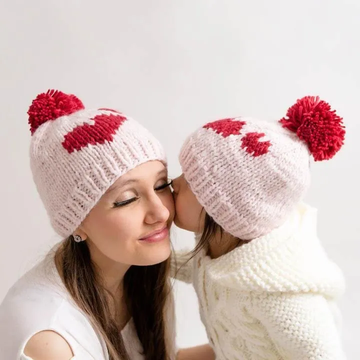 Sweetheart Knit Beanie Hat