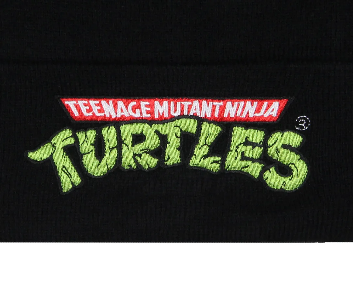 Teenage Mutant Ninja Turtles Hat Beanie Embroidered Classic Logo Knit Beanie Cap