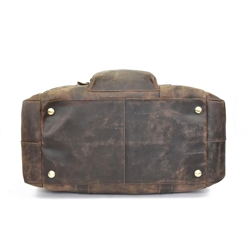 The Colden Duffle Bag | Large Capacity Leather Weekender