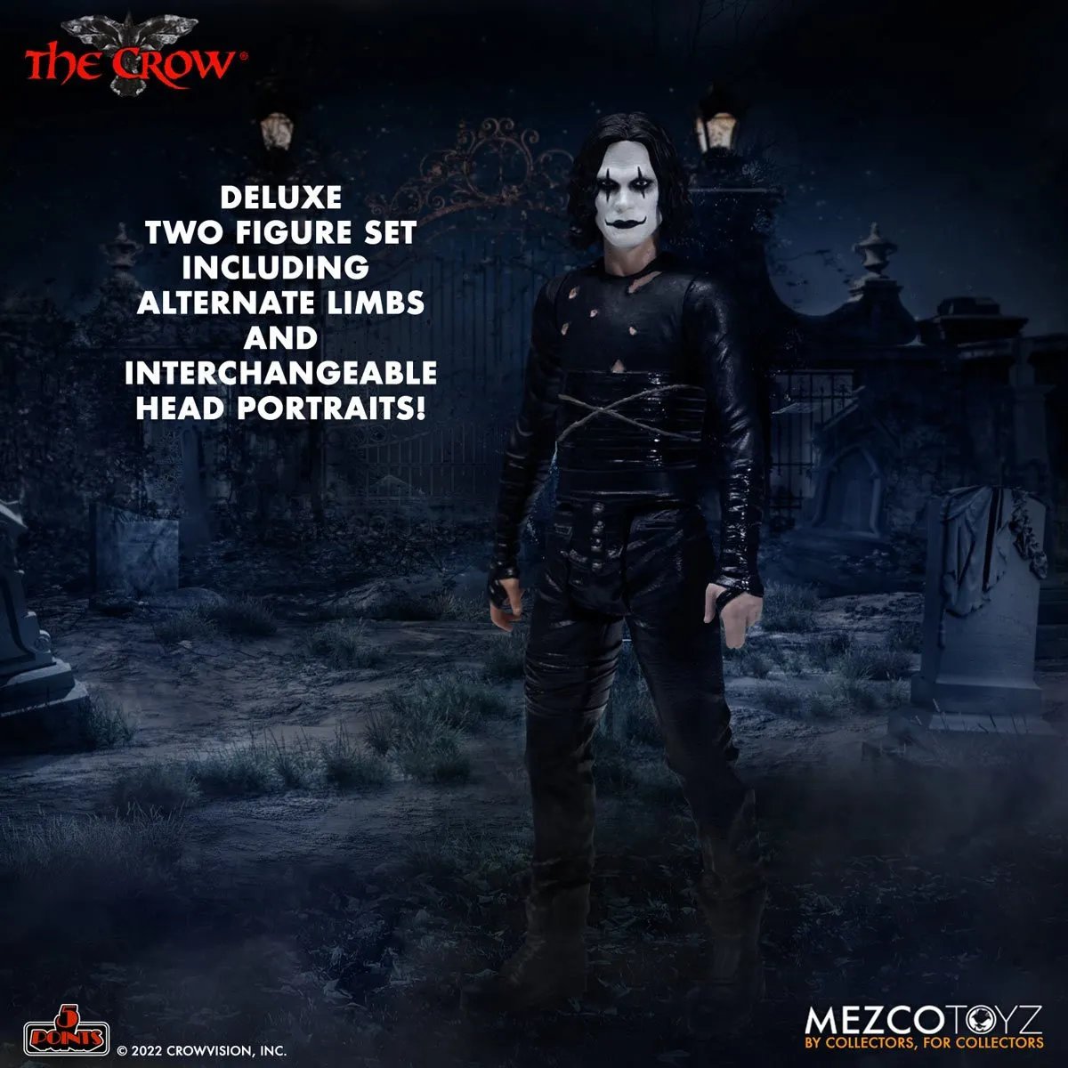 The Crow 5 Points Deluxe Figure Set