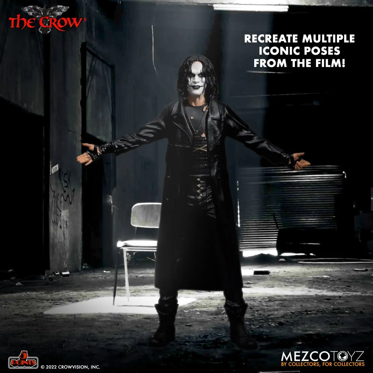 The Crow 5 Points Deluxe Figure Set