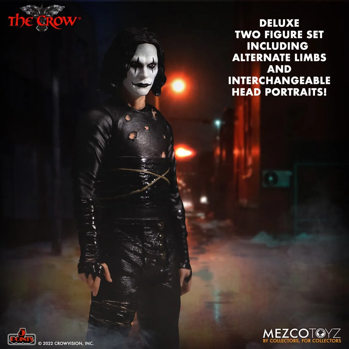 The Crow 5 Points Deluxe Figure Set