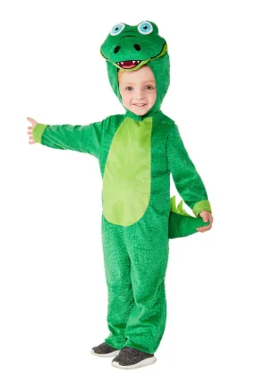 Toddler Crocodile Costume, Green