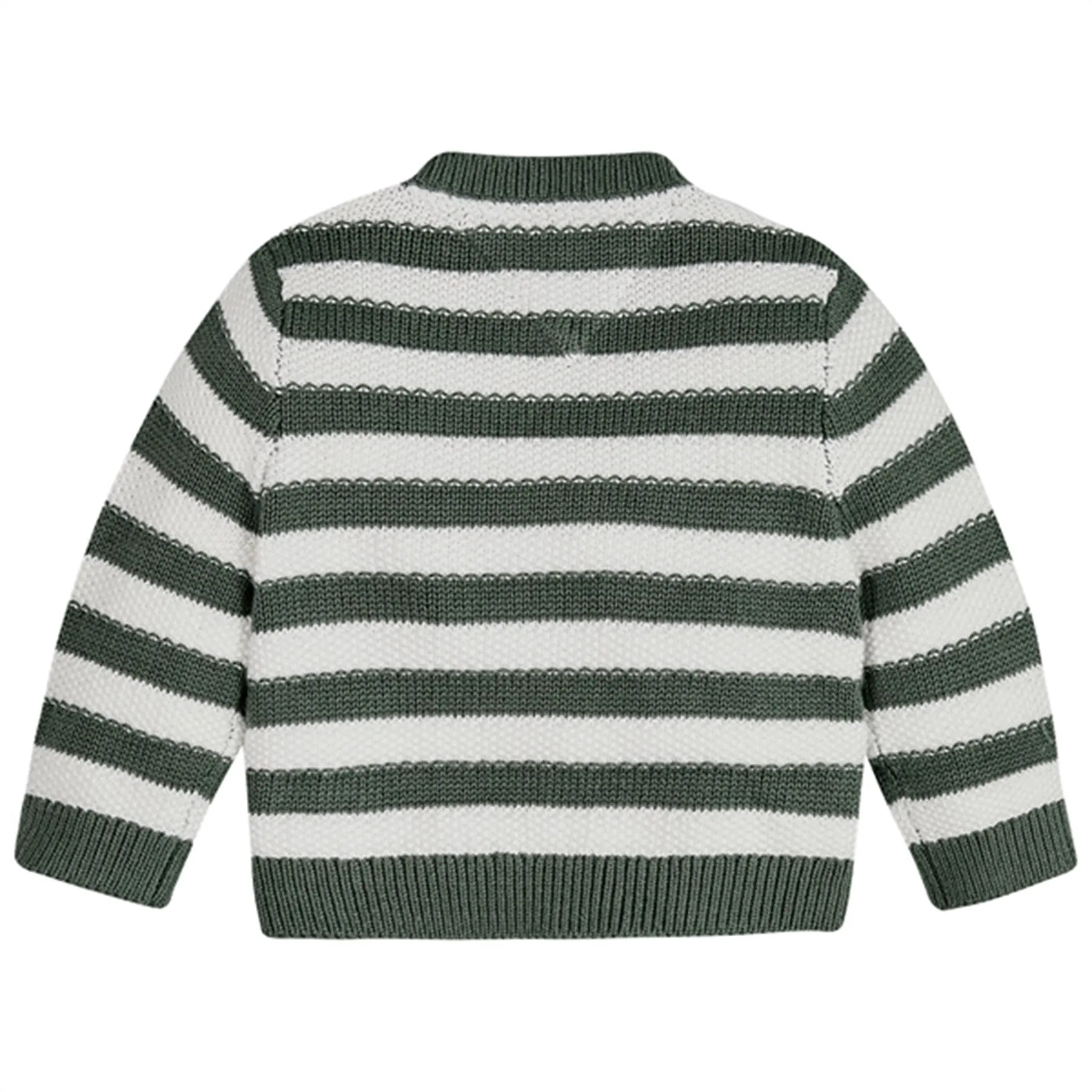 Tommy Hilfiger Baby Structured Stripe Sweater Avalon Green Stripe