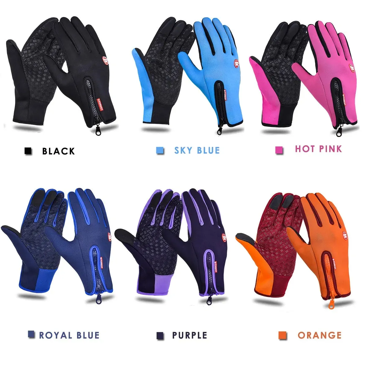 Touchscreen Compatible Unisex Gloves