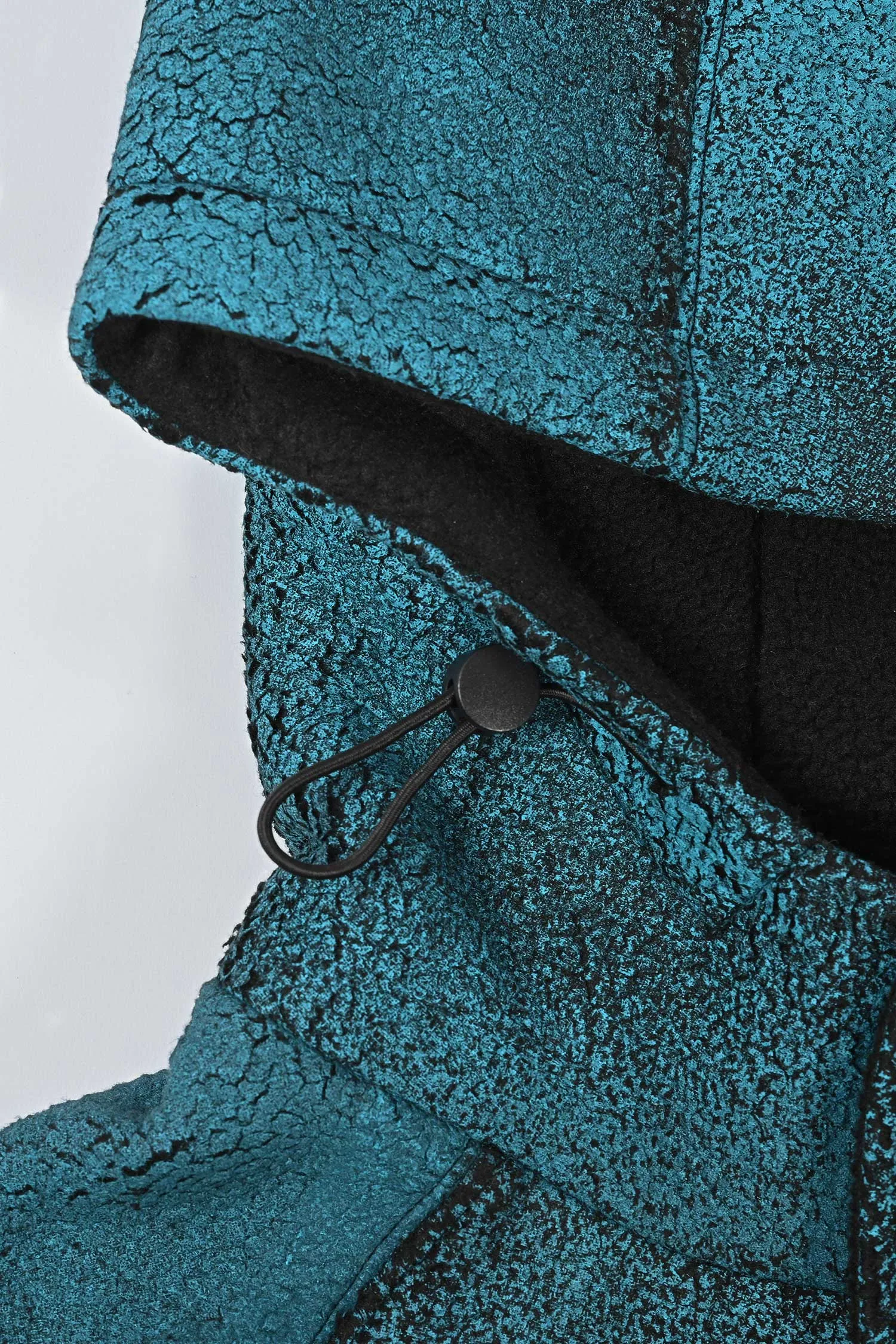 Traction Hooded Fleece Jacket - Teal