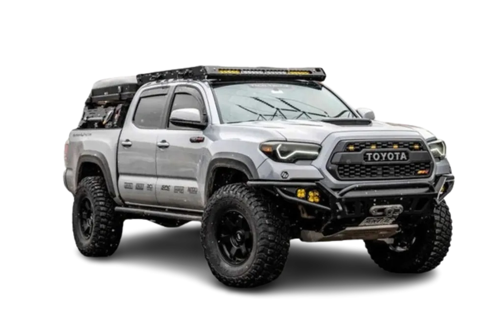 upTOP Overland Alpha Tacoma Double Cab Roof Rack - 2005-2023