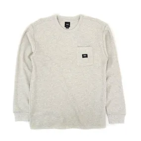 Vans Alder Long Sleeve Pocket Thermal - Oatmeal Heather