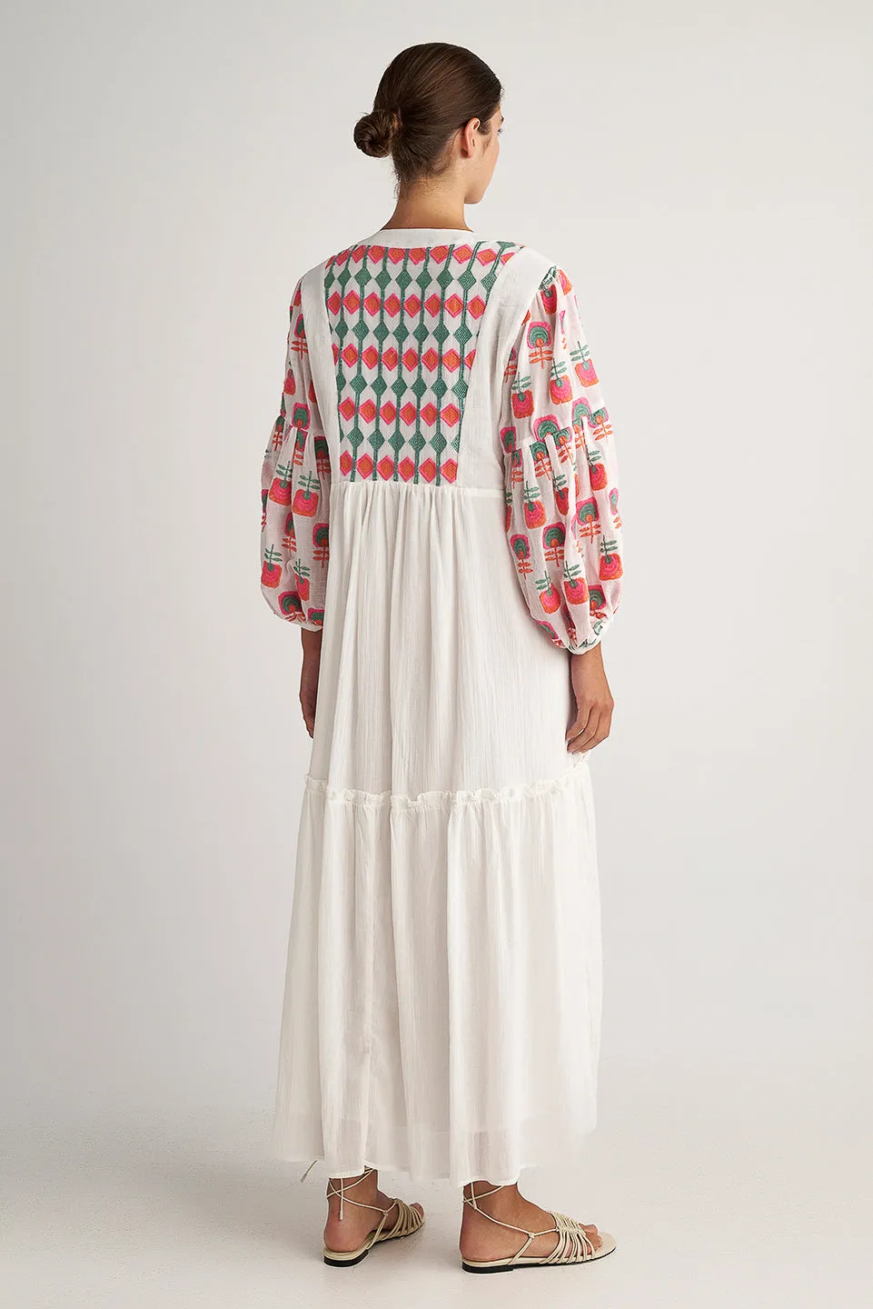 Zakar Maxi Dress in Buganvilla